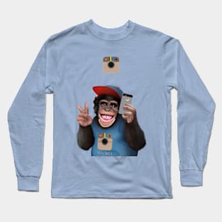 Selfi Chimp Long Sleeve T-Shirt